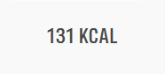 131 KCAL