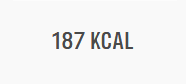 187 KCAL