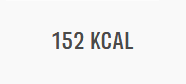 152 KCAL
